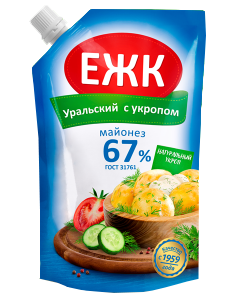 Майонез с укропом. Майонез ЕЖК Провансаль Уральский с укропом 67 дой-пак 350 мл. Майонез Провансаль 67% 350мл Уральский с укропом. Майонез ЕЖК Уральский с укропом 67 350 мл. ЕЖК Уральский Провансаль.